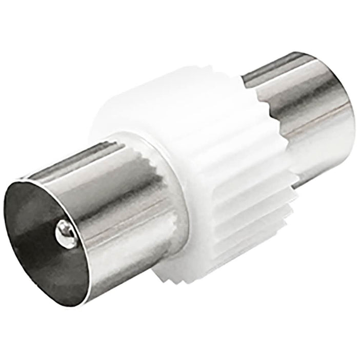 Cablu antena coaxial VORTEX VO2844, 10m, alb + Adaptor WALTI
