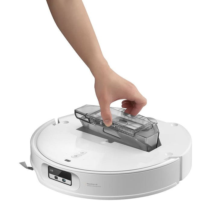 Aspirator robot ROBOROCK Qrevo Edge T QREVOEDGET, 0.25l, autonomie max 180 min, functie mop, LiDAR, alb WALTI