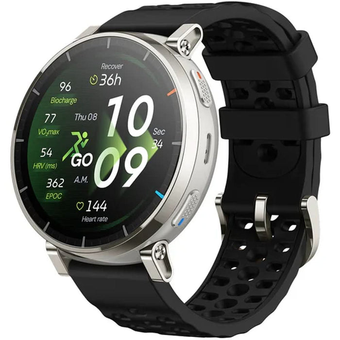 Smartwatch AMAZFIT Active 3 Premium, Android/iOS, negru - WALTI WALTI