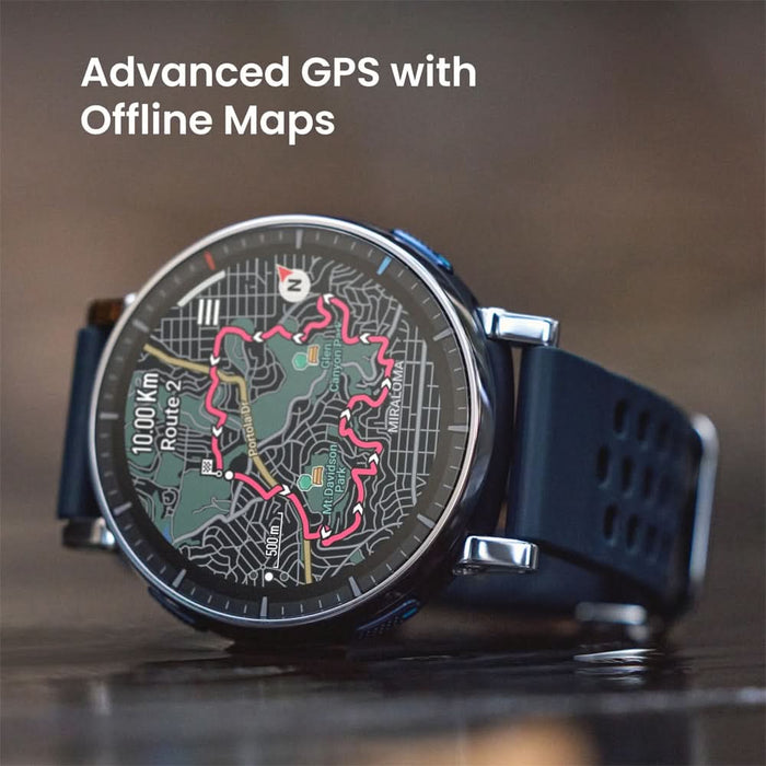 Smartwatch AMAZFIT Active 3 Premium, Android/iOS, negru - WALTI WALTI
