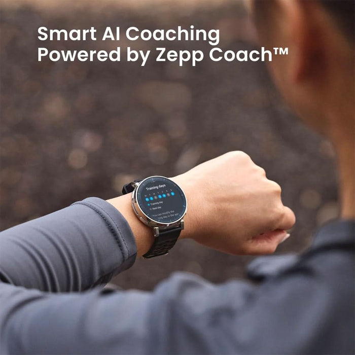 Smartwatch AMAZFIT Active 3 Premium, Android/iOS, negru - WALTI WALTI