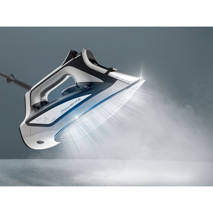 Fier de calcat ROWENTA Expertis DW7025D1, 2700W, 180g/min, 300ml, talpa Microsteam 400 Laser, negru WALTI