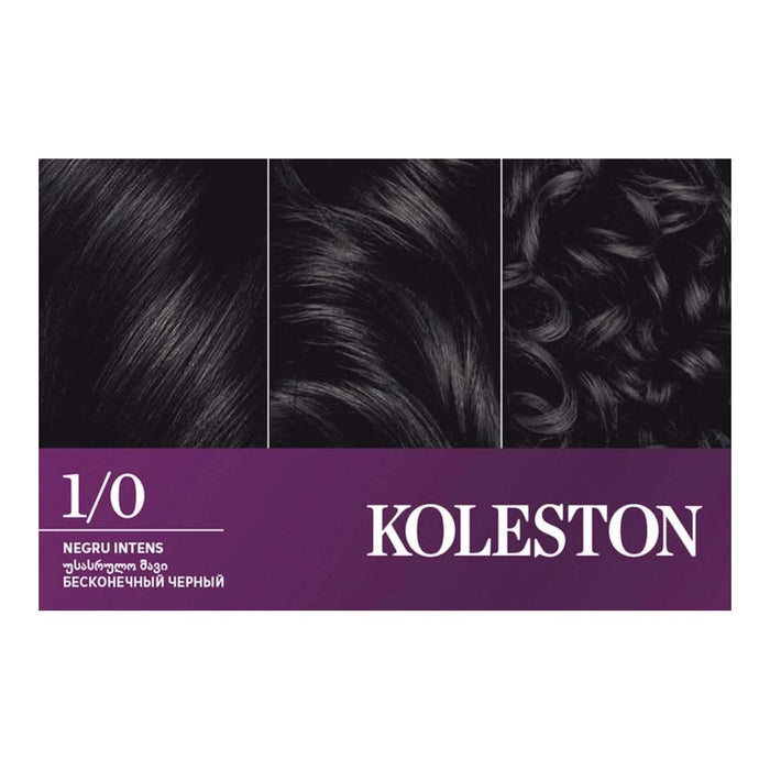 WELLA KOLESTON Vopsea permanentă 1/0 Negru intens, 135 g WALTI