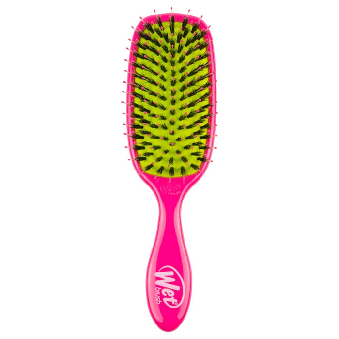 Wet Brush Shine Enhancer perie de păr roz pentru strălucire, 1 buc WALTI