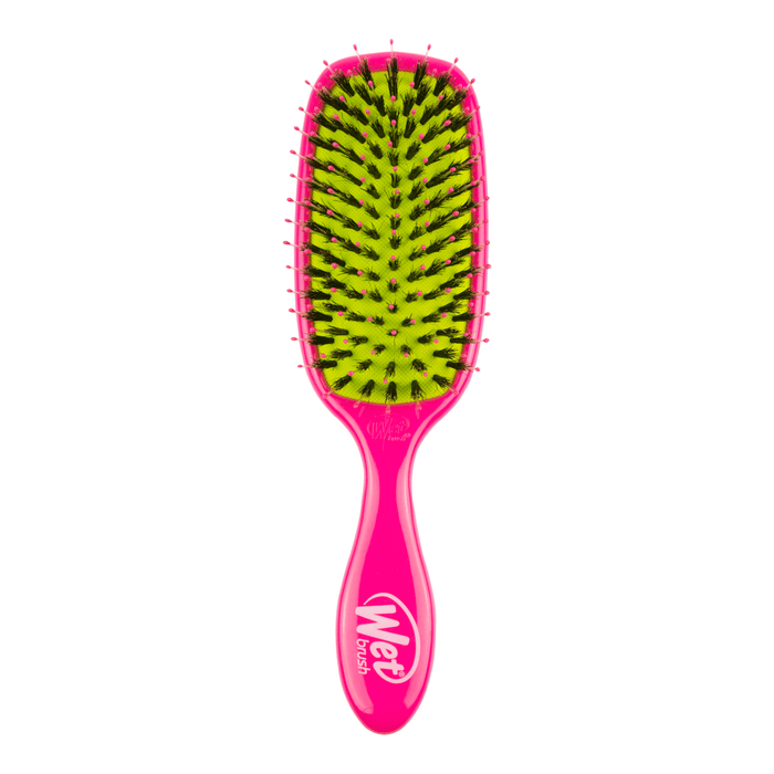 Wet Brush Shine Enhancer perie de păr roz pentru strălucire, 1 buc WALTI