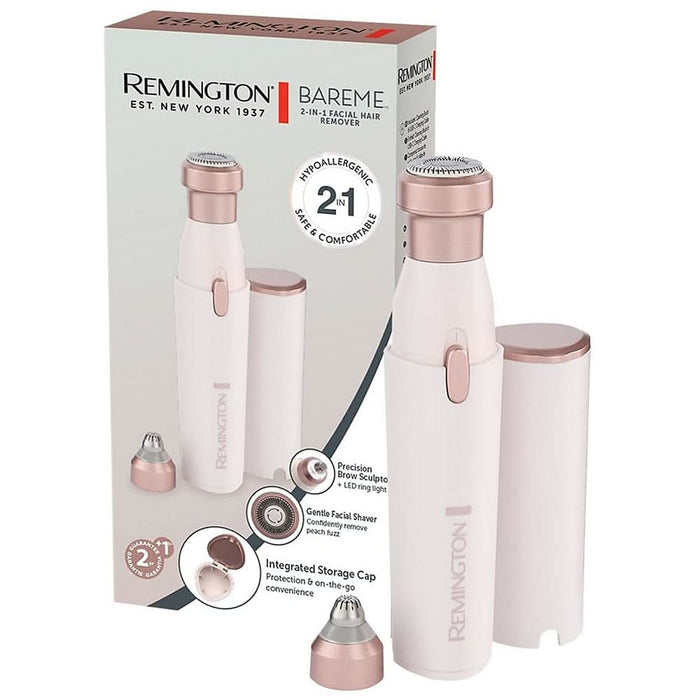 Trimmer facial REMINGTON BareMe WFS200, 1 treapta, roz WALTI