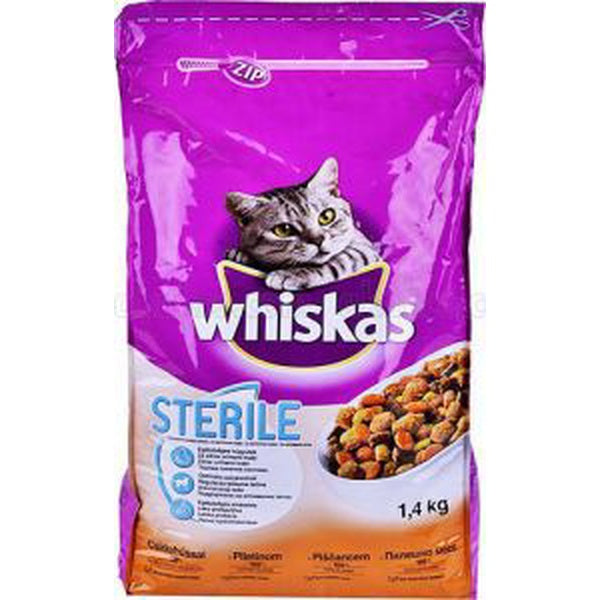 whiskas Hrana Uscata Pisici Adulte Sterile 1,4 Kg WALTI