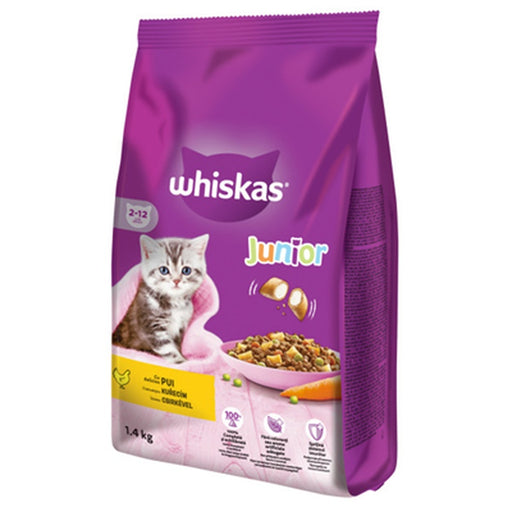 whiskas Hrana Uscata Pisici Junior Pui 1,4 Kg - WALTI WALTI