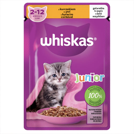 whiskas Junior Pui Aspic 85 g - WALTI WALTI