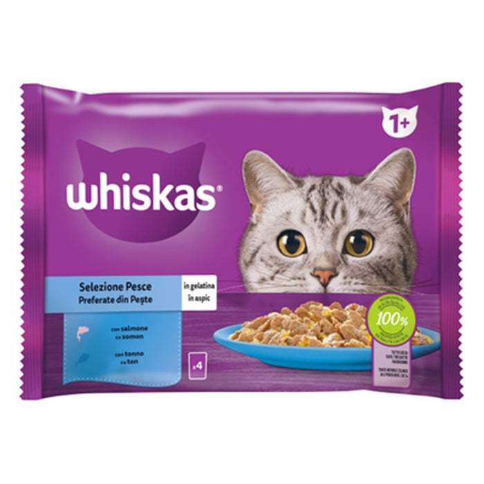 whiskas Peste Adult Aspic 4 x 85 g - WALTI WALTI