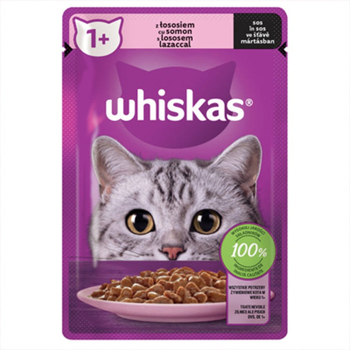 whiskas Somon in Sos 85 g WALTI