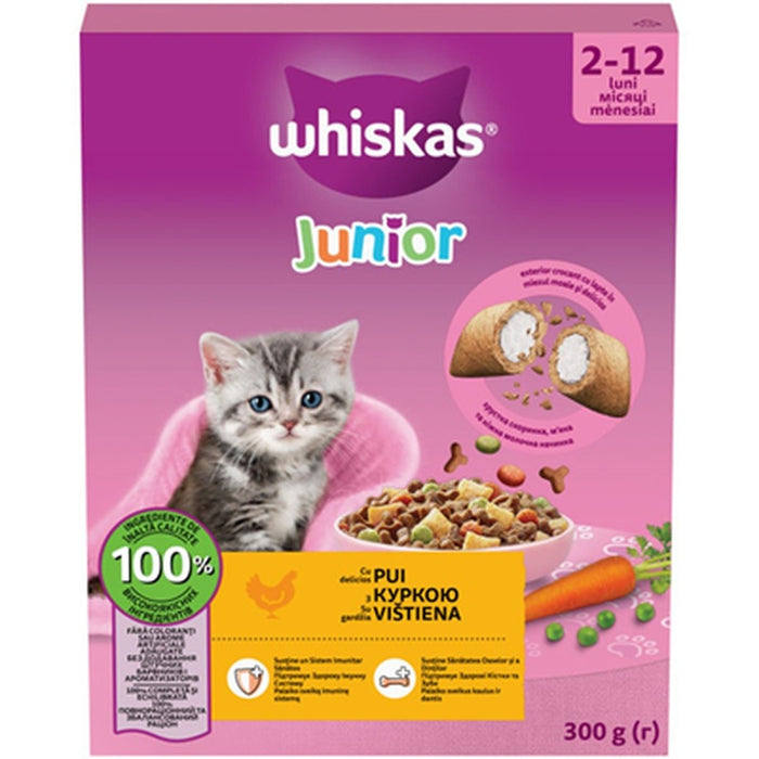 whiskas Uscat Junior Pui 300 g - WALTI WALTI
