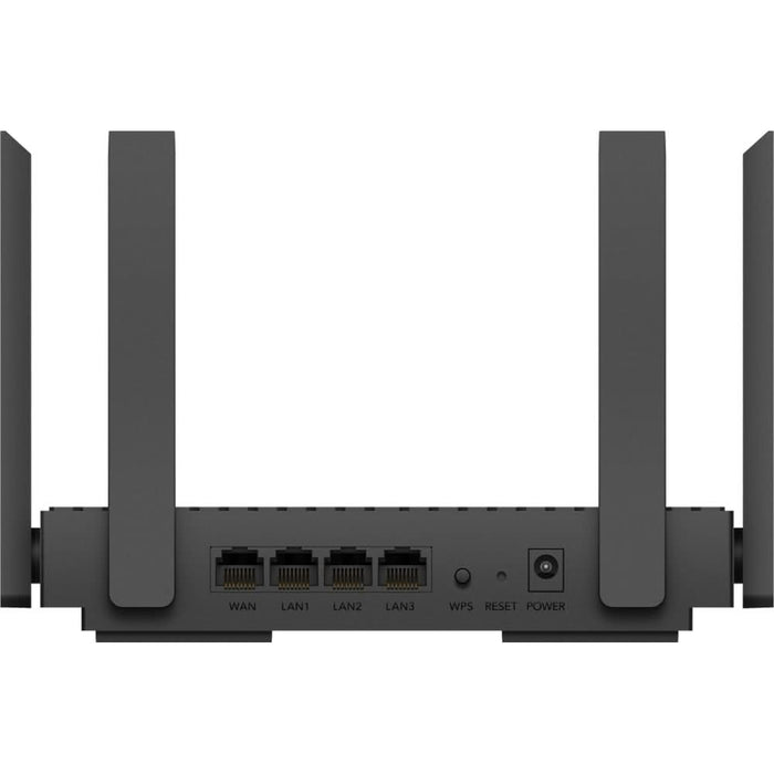 Router Wireless Gigabit CUDY WR3000 AX3000, Wi-Fi 6, Dual-Band 574 + 2402 Mbps, negru WALTI
