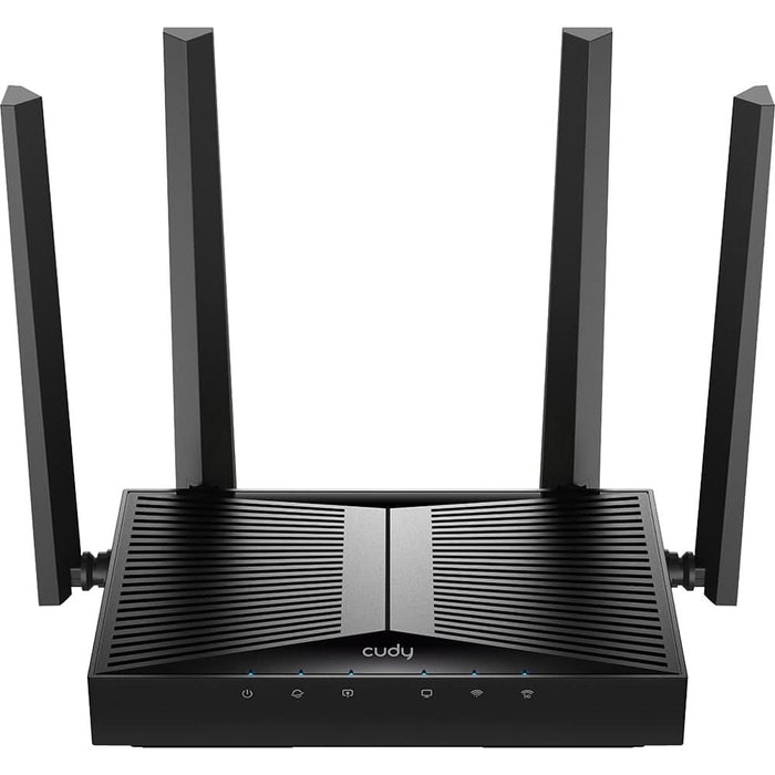 Router Wireless Gigabit CUDY WR3600 BE3600, Wi-Fi 7, Dual-Band 688 + 2882 Mbps, negru WALTI
