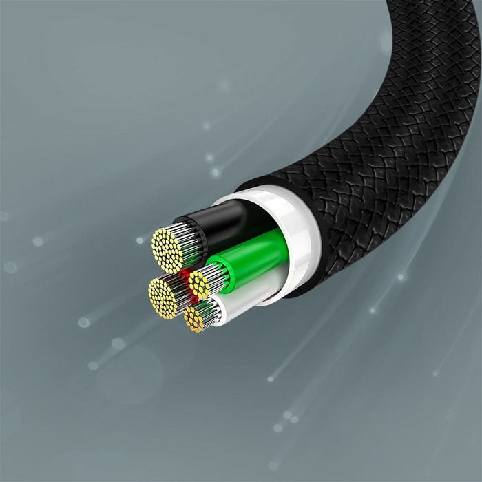 Cablu PROMATE XCord-CC200, USB-C - USB-C, 2m, negru WALTI