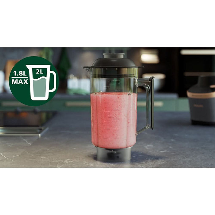 Blender PHILIPS Flip&Juice HR3770/00, 2l, 1500W, 12 trepte viteza, negru WALTI