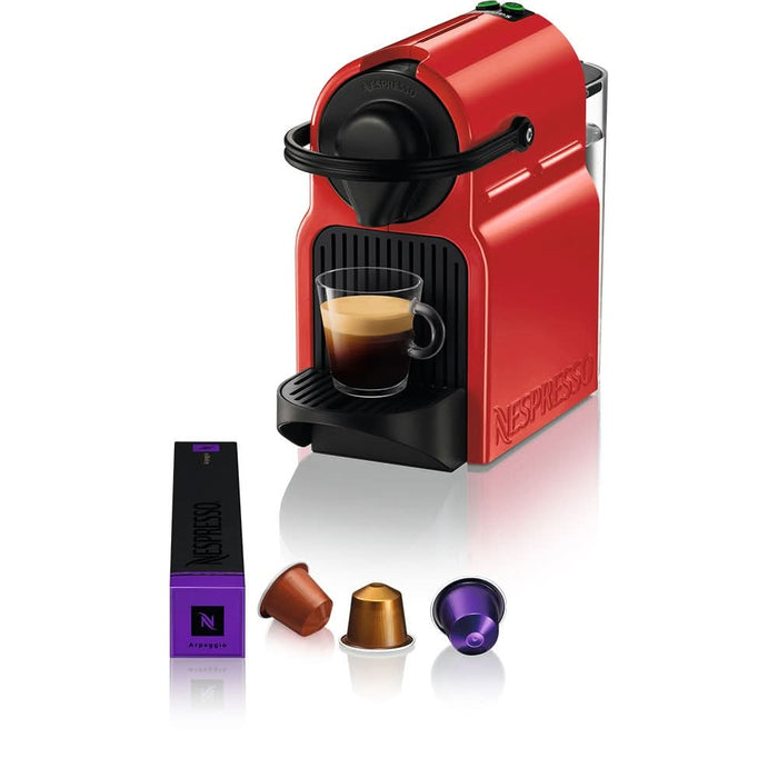 Espressor capsule NESPRESSO Inissia XN100510, 0.7l, 1260W, 19 bar, rosu WALTI