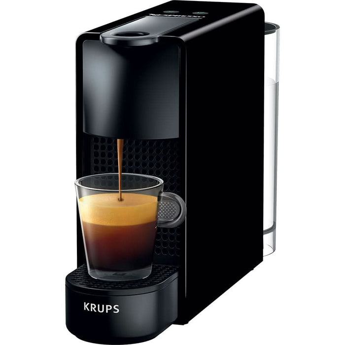 Espressor capsule NESPRESSO Essenza Mini by Krups XN110810, 0.6l, 1300W, 19 bar, negru WALTI