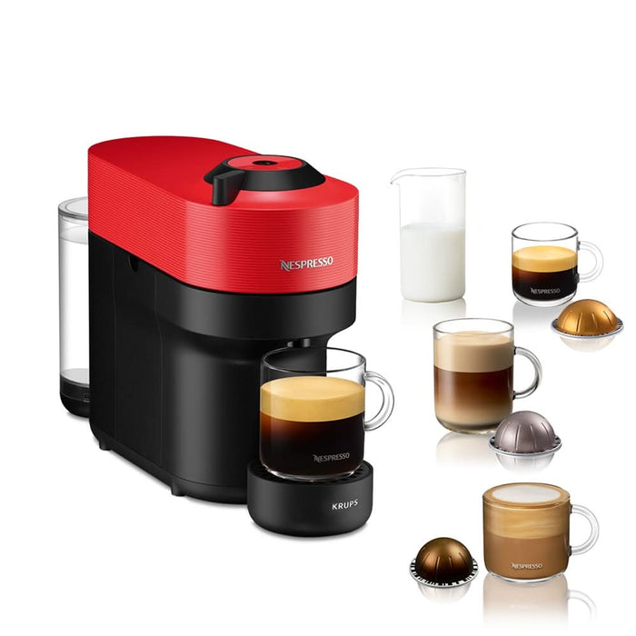 Espressor capsule NESPRESSO Vertuo Pop XN920510, 0.56l, 1500W, 19 bar, rosu WALTI