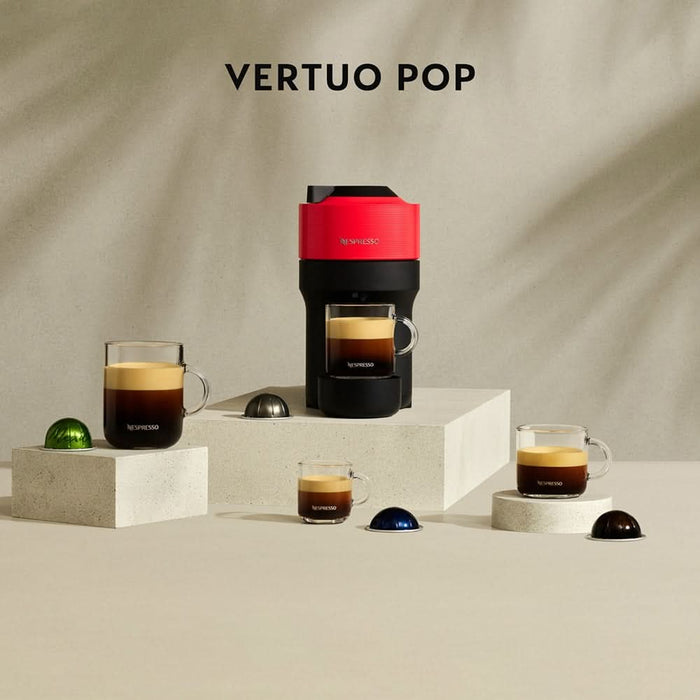 Espressor capsule NESPRESSO Vertuo Pop XN920510, 0.56l, 1500W, 19 bar, rosu WALTI