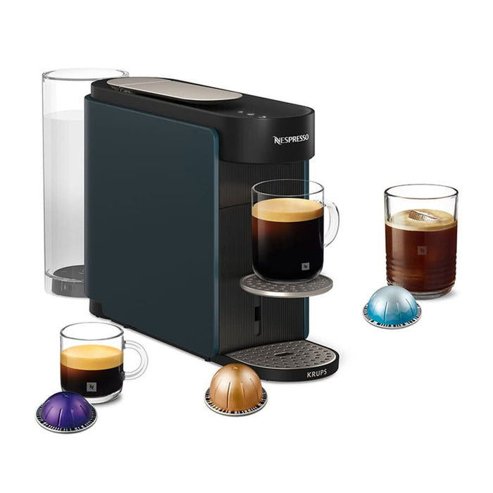 Espressor capsule NESPRESSO Vertuo Up XN9404F0, 1.4l, 1100W, 15 bar, albastru inchis WALTI
