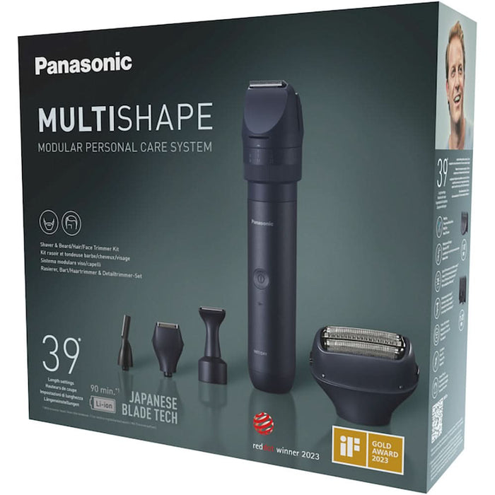 Aparat de tuns multifunctional PANASONIC Multishape Xshape Season, acumulator, 90 min autonomie, negru WALTI