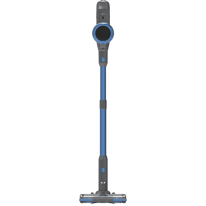 Aspirator vertical MYRIA MY4572, 0.7l, 25.9V, autonomie max 40 min, 2 acumulatori, albastru-gri inchis WALTI