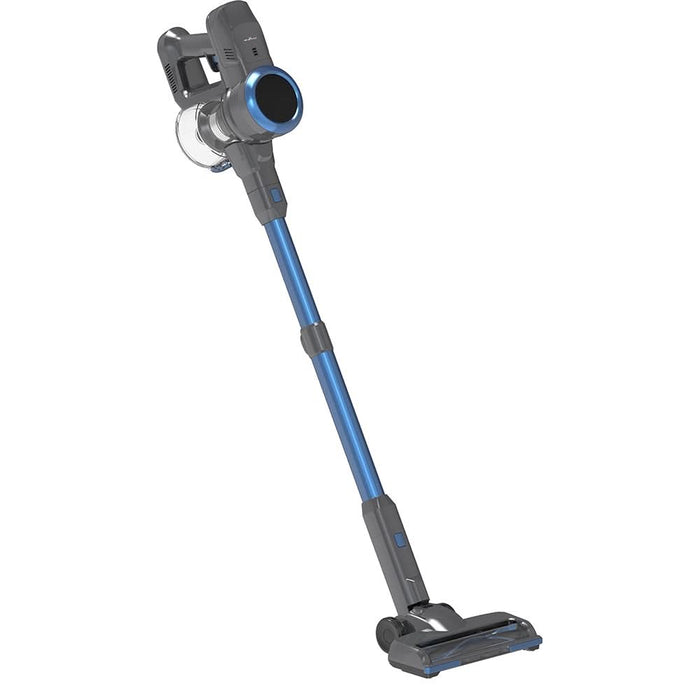 Aspirator vertical MYRIA MY4572, 0.7l, 25.9V, autonomie max 40 min, 2 acumulatori, albastru-gri inchis WALTI