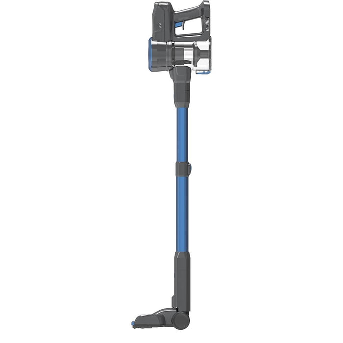 Aspirator vertical MYRIA MY4572, 0.7l, 25.9V, autonomie max 40 min, 2 acumulatori, albastru-gri inchis WALTI