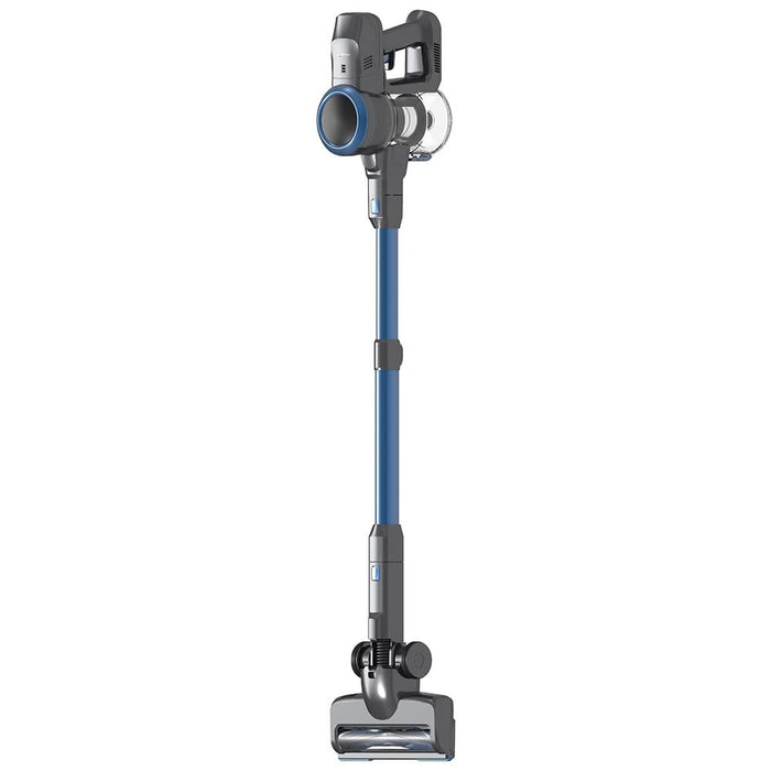 Aspirator vertical MYRIA MY4572, 0.7l, 25.9V, autonomie max 40 min, 2 acumulatori, albastru-gri inchis WALTI