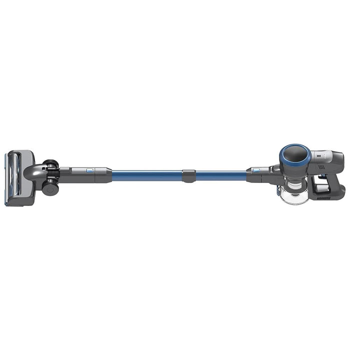 Aspirator vertical MYRIA MY4572, 0.7l, 25.9V, autonomie max 40 min, 2 acumulatori, albastru-gri inchis WALTI