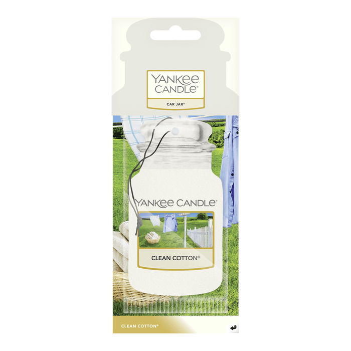YANKEE CANDLE Odorizant auto Clean Cotton, 1 buc WALTI