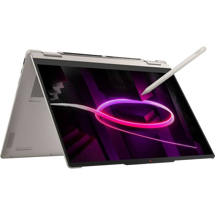 Laptop 2 in 1 LENOVO Yoga 7 14AGP11, AMD Ryzen AI 7 445 pana la 4.6GHz, 14" WUXGA Touch, 24GB, 1TB, AMD Radeon 840M, Free Dos, Seashell WALTI