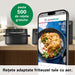 Friteuza cu aer cald dubla BOSCH Seria 6 MAFD661B4, 12l, 2800W, negru - WALTI WALTI