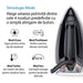 Statie de calcat BRAUN CareStyle 7 Pro IS7286, 2700W, 650g/min, 2l, talpa EloxalPlus, negru-auriu - WALTI WALTI