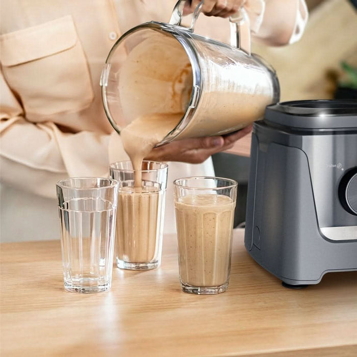 Blender TEFAL BlendForce BL585BF0, 1.25l, 600W, 2 trepte viteza, gri inchis - WALTI WALTI