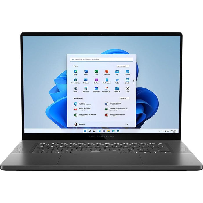 Laptop Gaming ASUS ROG Zephyrus G16 OLED GU606AR-TB065W, Intel Core Ultra 9 386H pana la 4.9GHz, 16" 2.5K, 32GB, SSD 1TB, NVIDIA GeForce RTX 5070 Ti, Windows 11 Home, Eclipse Gray WALTI