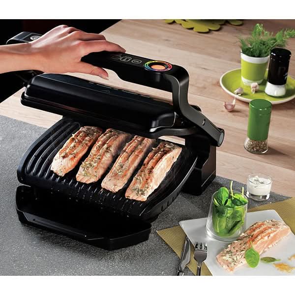 Gratar electric TEFAL OptiGrill+ Snacking&Baking GC714834, 2000W, 6 programe automate, negru WALTI