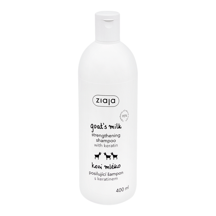 ziaja Șampon cu lapte de capră și keratină, 400 ml WALTI
