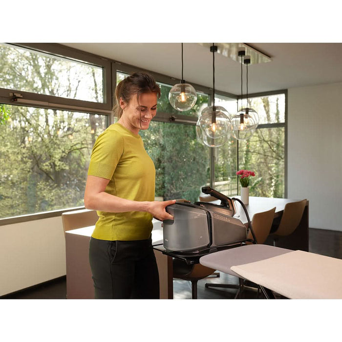 Statie de calcat BRAUN CareStyle 7 Pro IS7286, 2700W, 650g/min, 2l, talpa EloxalPlus, negru-auriu - WALTI WALTI