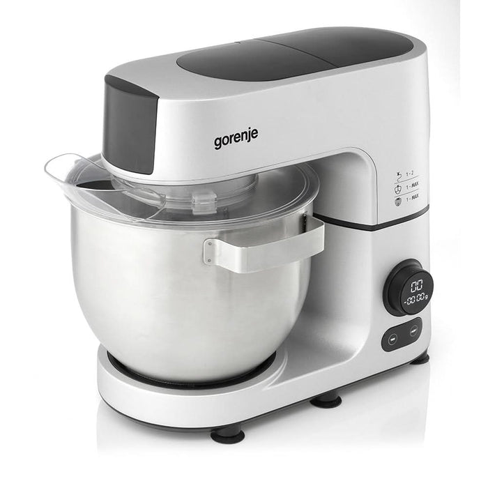 Robot de bucatarie GORENJE MMC1500SCX, vas 7l, blender 1.5l, 1500W, 12 trepte viteza, negru-argintiu WALTI