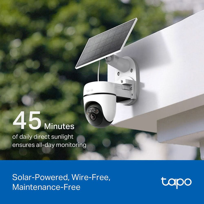 Kit camera IP Wireless exterior TP-LINK Tapo C610, 3MP, 1296p, IP65, IR, Night Vision, alb WALTI