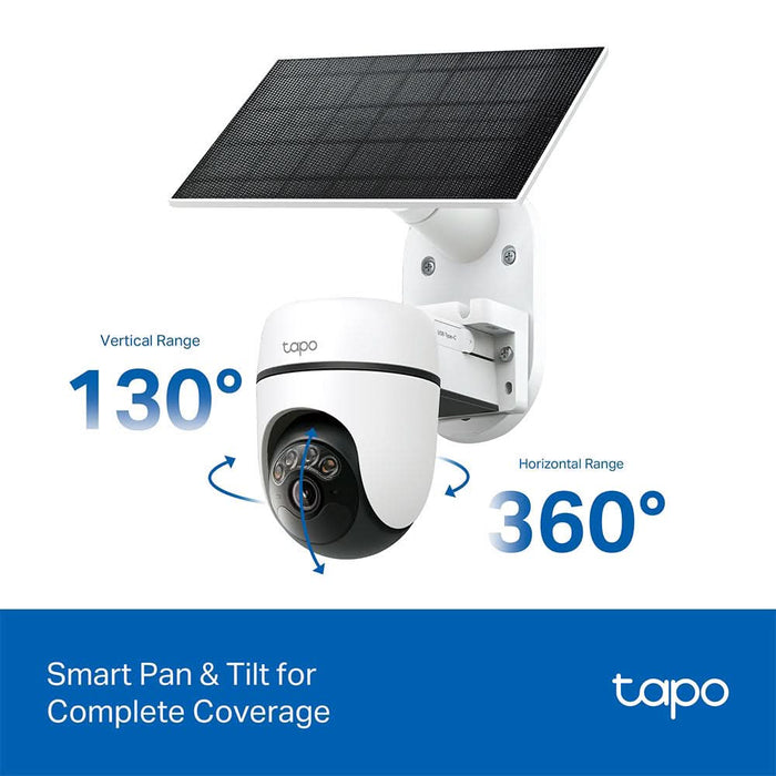 Kit camera IP Wireless exterior TP-LINK Tapo C610, 3MP, 1296p, IP65, IR, Night Vision, alb WALTI