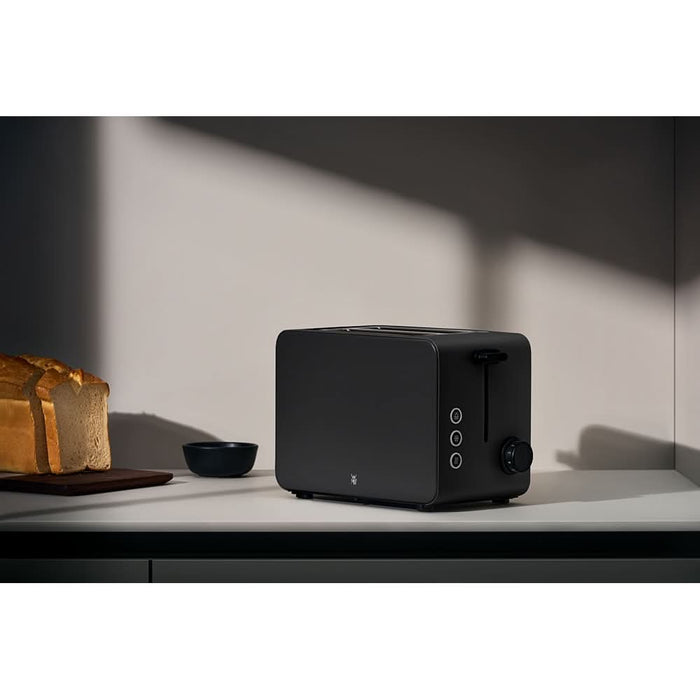 Prajitor de paine WMF Stelio 414210071, 2 felii, 1050W, negru - WALTI WALTI