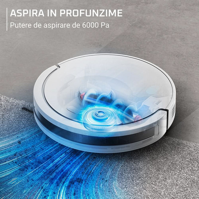 Aspirator robot ROWENTA X-Plorer Serie 90 Animal&Allergy RR8777WH, 0.26l, autonomie max 270 min, alb - WALTI WALTI