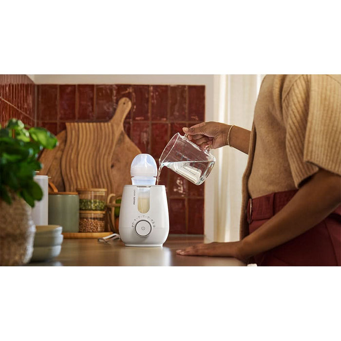 Incalzitor biberoane 2in1 PHILIPS AVENT Premium SCF359/00, 330ml, 400W, alb WALTI