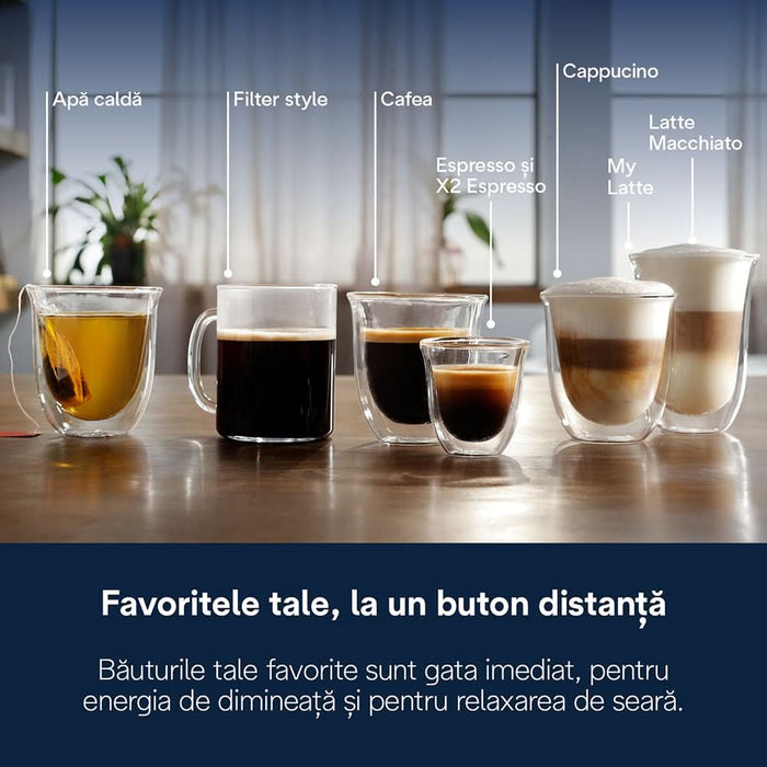 Espressor automat DELONGHI Magnifica Evo ECAM290.81.TB, 1.8l, 1450W, 15 bar, argintiu inchis-negru WALTI