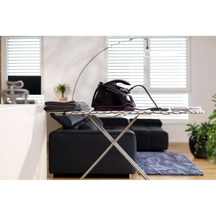 Statie de calcat GORENJE SGD3000BKV, 3000W, 480g/min, 1500ml, talpa ceramica, negru-mov WALTI