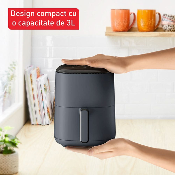 Friteuza cu aer cald TEFAL Easy Fry EY145B10, 1kg, 3l, 1300W, bleumarin-negru WALTI