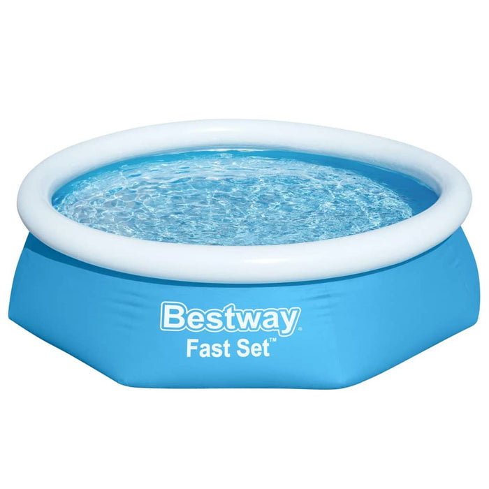 Bestway Piscină gonflabilă Fast Set, 244x66 cm, rotundă, 57265 - WALTI